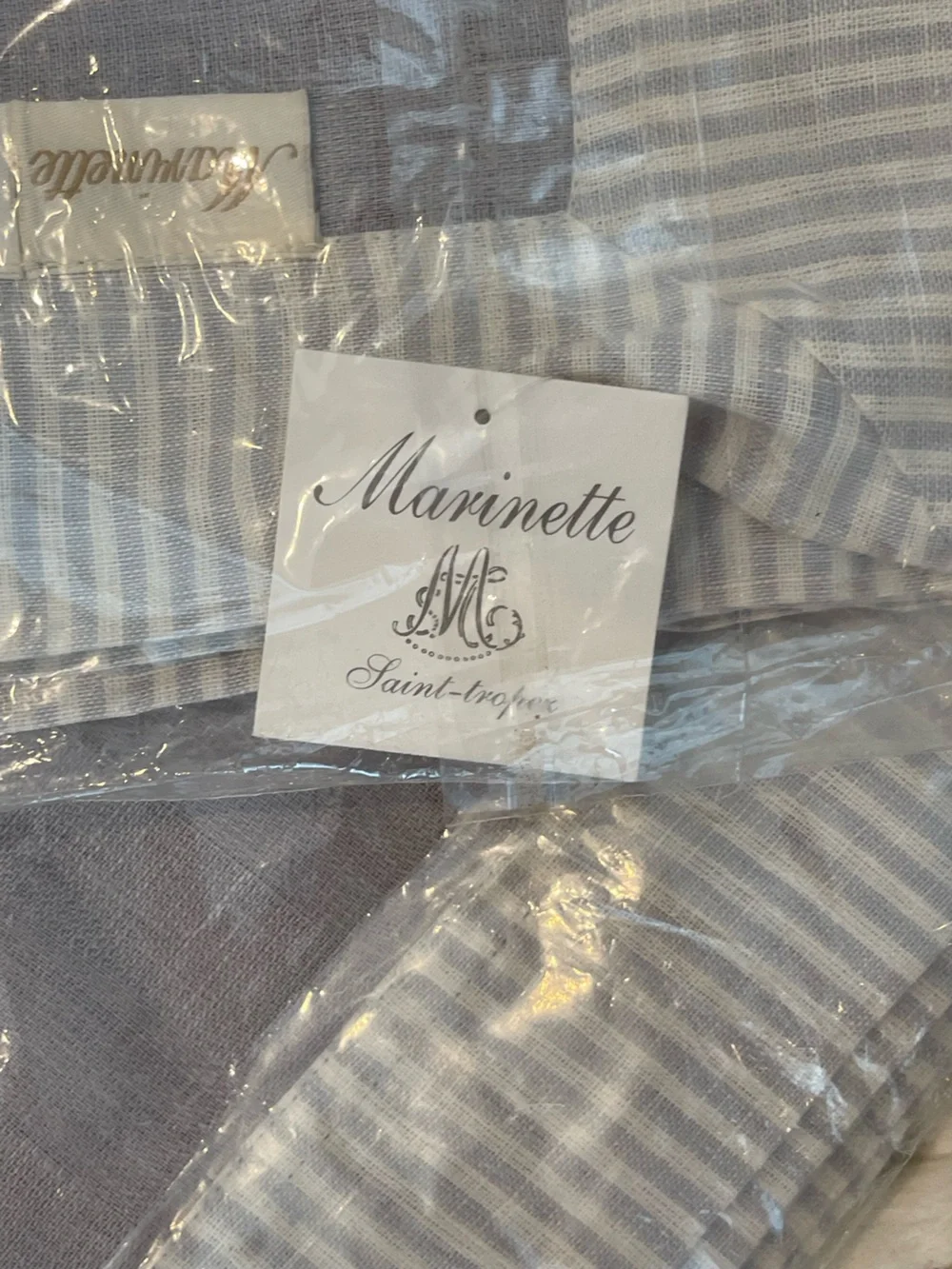 NEW Marinette Saint Tropez Artelier Coastal Luxury Placemats set of 6